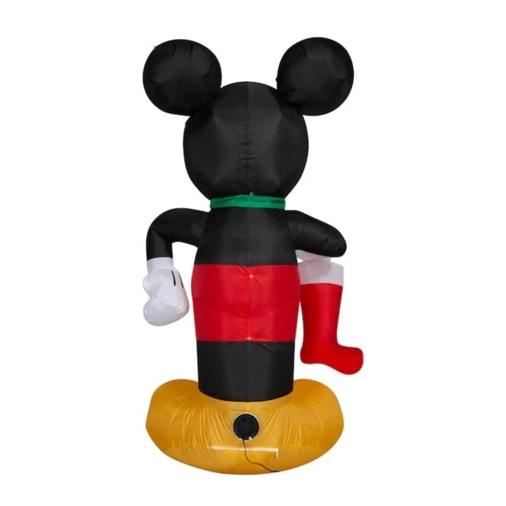 Gemmy Disney Mickey Mouse 6' Light Up Airblown Inflatable, NEW